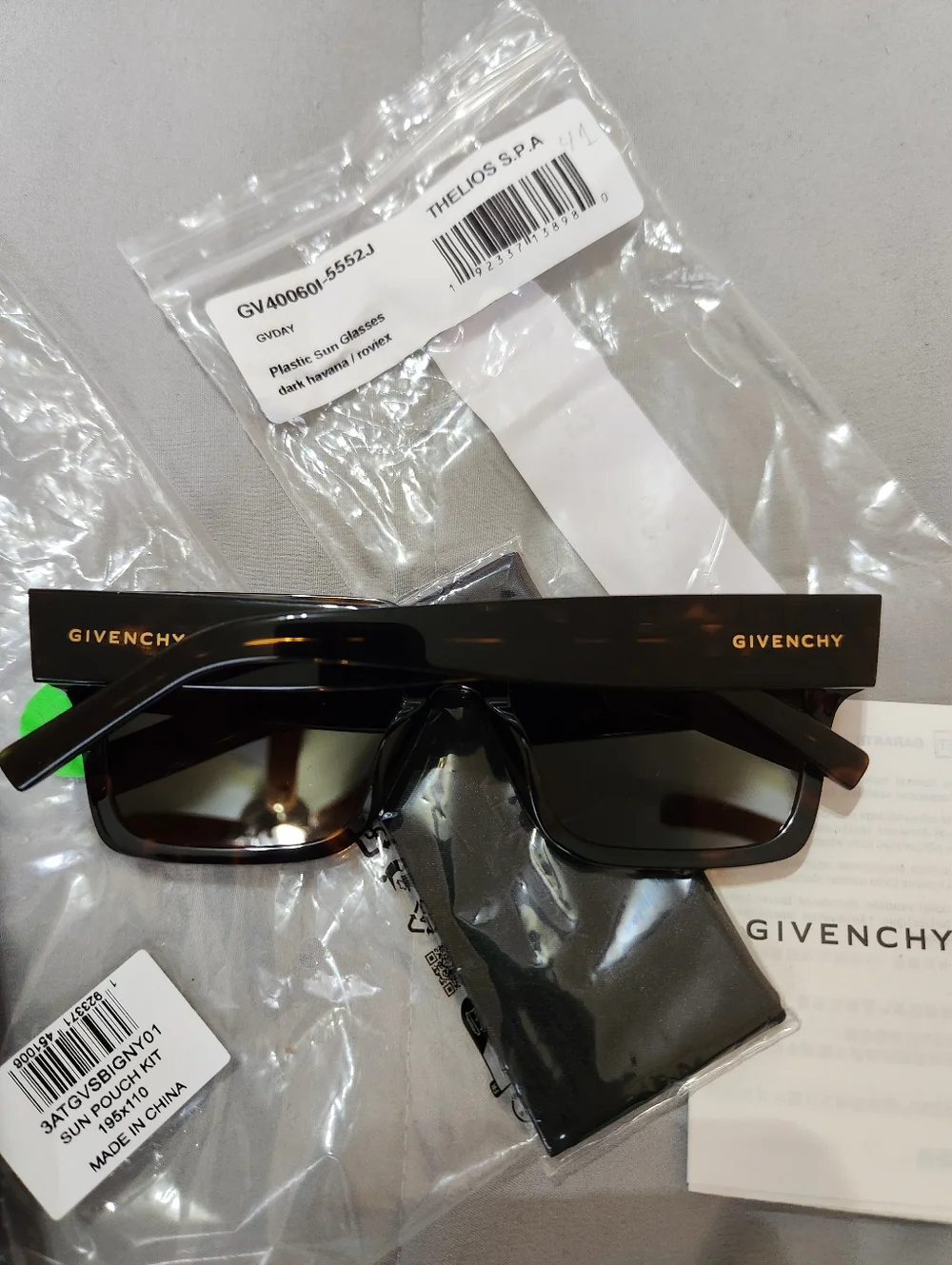 Givenchy Day Model Gv400601 Sunglassea In Havana Brand New